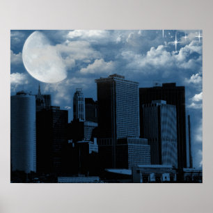 Mondphase Poster