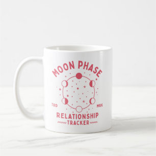 Mondphasen-Beziehungs-Tracker Kaffeetasse