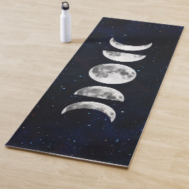 Mondphasen kosmisch yogamatte