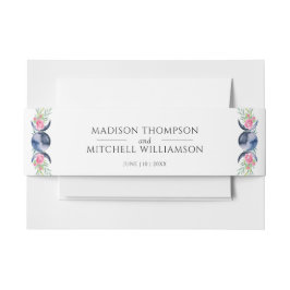 Mondphasen Rosen Blumenrosen Metaphysische Hochzei Einladungsbanderole