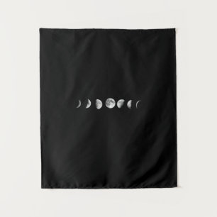 Mondphasen wandteppich