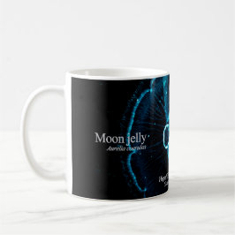 Mondqualle im Unterwasserraum Kaffeetasse