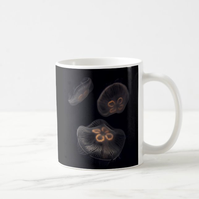 Mondqualle schwimmen kaffeetasse (Rechts)