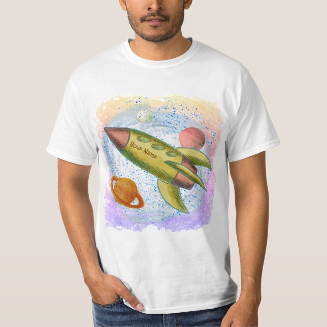 Mondrakete T-Shirt (Vorderseite)