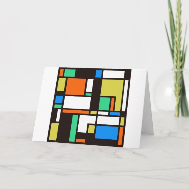 mondrian3 karte (Vorderseite)