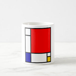 Mondrian 1 kaffeetasse