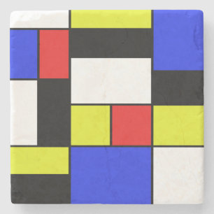 Mondrian #20 steinuntersetzer