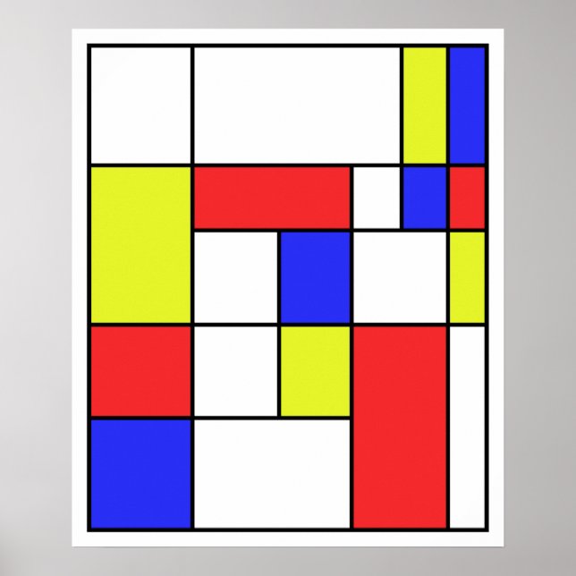 Mondrian #23 poster (Vorne)