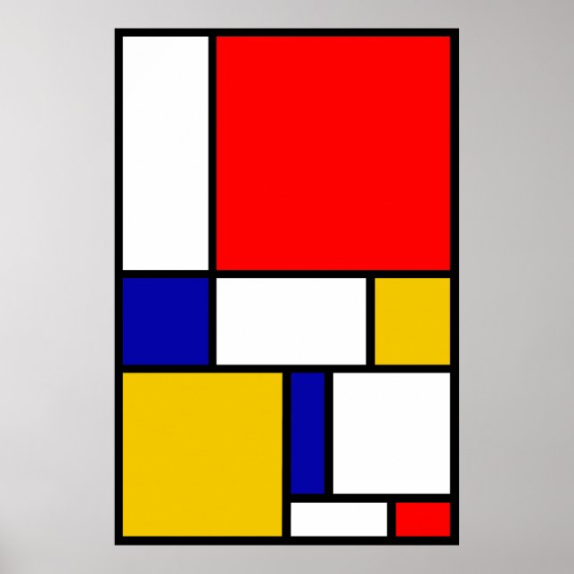 Mondrian 2 poster (Vorne)
