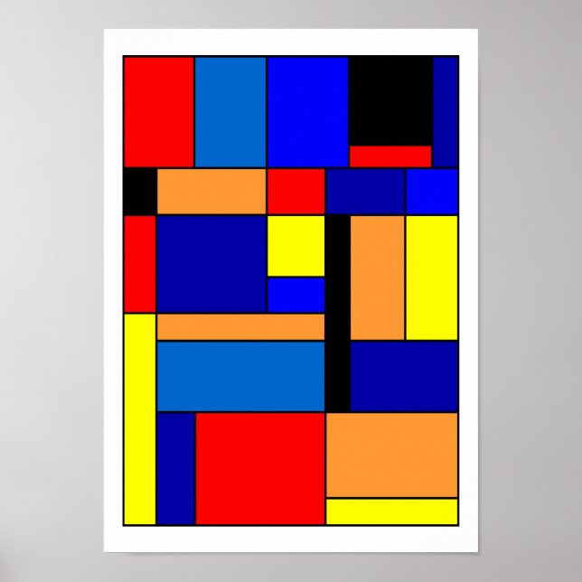 Mondrian #2 poster (Vorne)