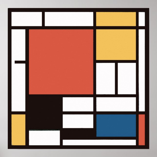 Mondrian 2 poster (Vorne)