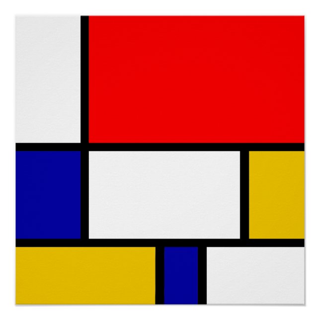 Mondrian 2 poster (Vorderseite)