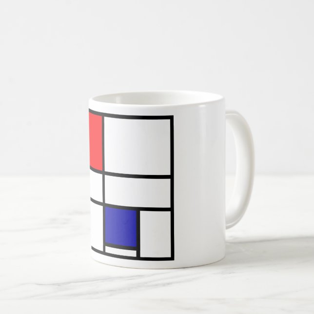 Mondrian 3 kaffeetasse (VorderseiteRechts)