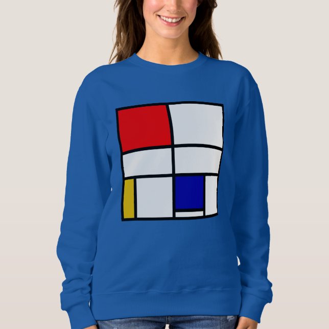 Mondrian 3 sweatshirt (Vorderseite)