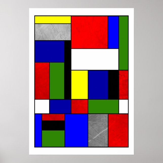 Mondrian #4 poster (Vorne)