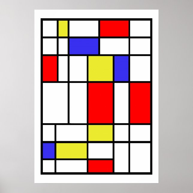 Mondrian #58 poster (Vorne)
