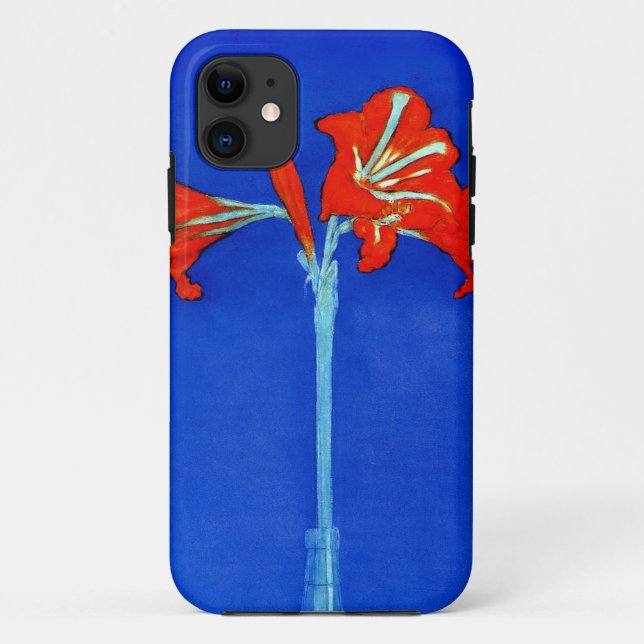 Mondrian Amaryllis iPhone 5 Fall Case-Mate iPhone Hülle (Rückseite)