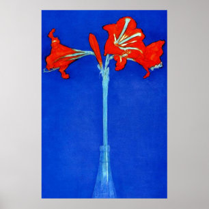 MONDRIAN Amaryllis Lilly Piet Mondrian Poster
