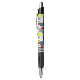 Mondrian Artentwurf Kugelschreiber