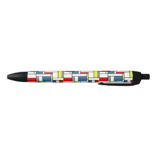 Mondrian Artentwurf Kugelschreiber