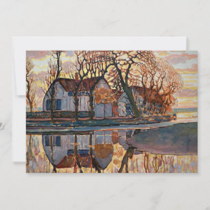 Mondrian - Bauernhof bei Duivendrecht Karte