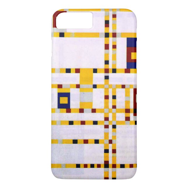 Mondrian - Broadway Boogie Woogie Case-Mate iPhone Hülle (Rückseite)