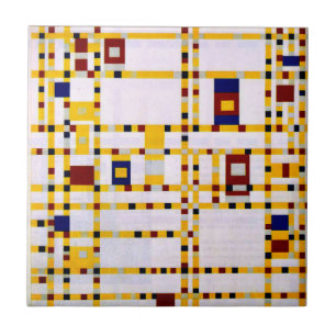 Mondrian - Broadway Boogie Woogie Fliese