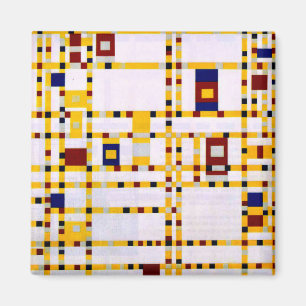 Mondrian - Broadway Boogie Woogie Magnet