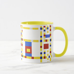 Mondrian - Broadway Boogie Woogie Tasse