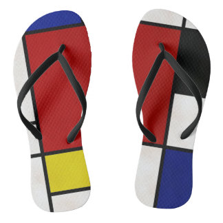 Mondrian drehen Reinfälle um Flip Flops