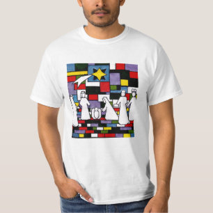 Mondrian Geburt Christi - De Stijl - Neoplasticism T-Shirt