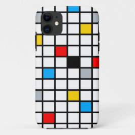 Mondrian Geometric Minimalistisch Comopsition Mode Case-Mate iPhone Hülle