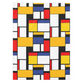 Mondrian Geometric Minimalistisch Comopsition Mode Tischdecke