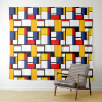 Mondrian Geometric Minimalistisch Comopsition Mode