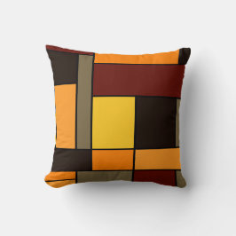 Mondrian Herbst Kissen
