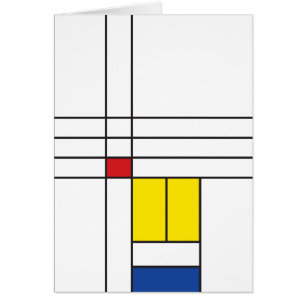 Mondrian II Minimalistisch De Stijl Modernes Art D