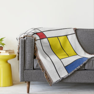 Mondrian II Minimalistisch De Stijl Modernes Art D Decke