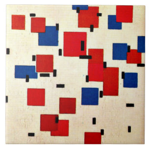 Mondrian - Komposition in Farbe A Fliese