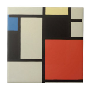 Mondrian Komposition Moderne Abstrakte Malerei Art Fliese