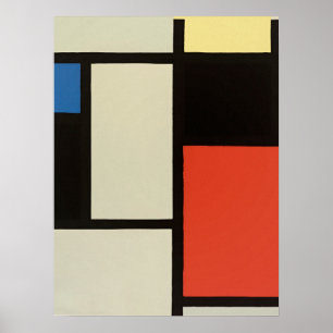 Mondrian Komposition Moderne Abstrakte Malerei Art Poster