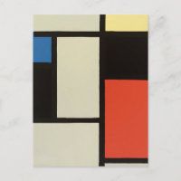Mondrian Komposition Moderne Abstrakte Malerei Art