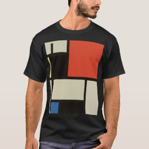 Mondrian Komposition Moderne Abstrakte Malerei Art T-Shirt