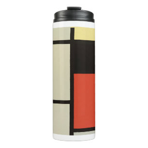 Mondrian Komposition Moderne Abstrakte Malerei Art Thermosbecher