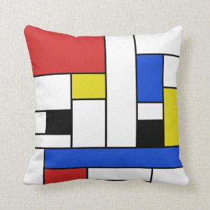 Mondrian Linien Wurfkissen Kissen
