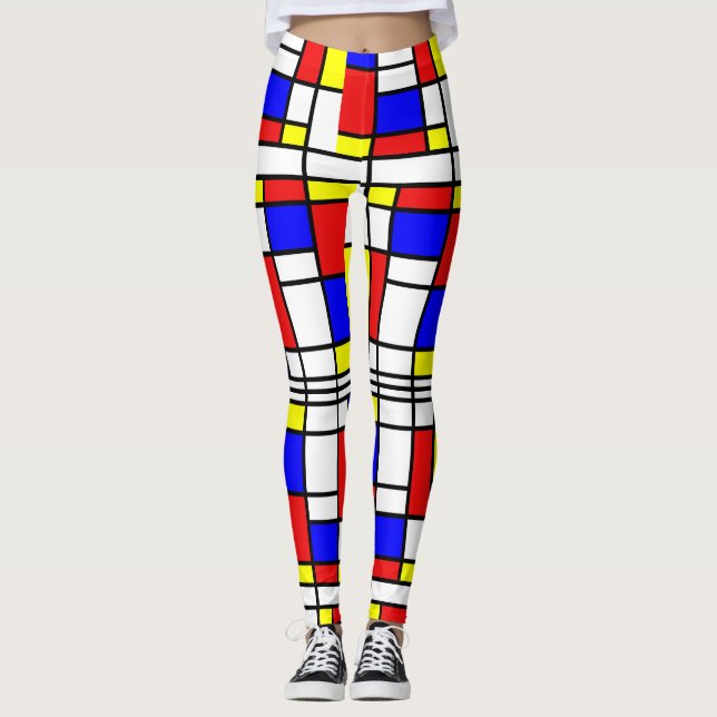 Mondrian Mash Leggings (Vorderseite)
