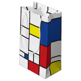 Mondrian Minimalistisch Geometric De Stijl Moderne Kleine Geschenktüte