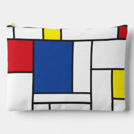 Mondrian Minimalistisch Geometric De Stijl Moderne Zubehörtasche