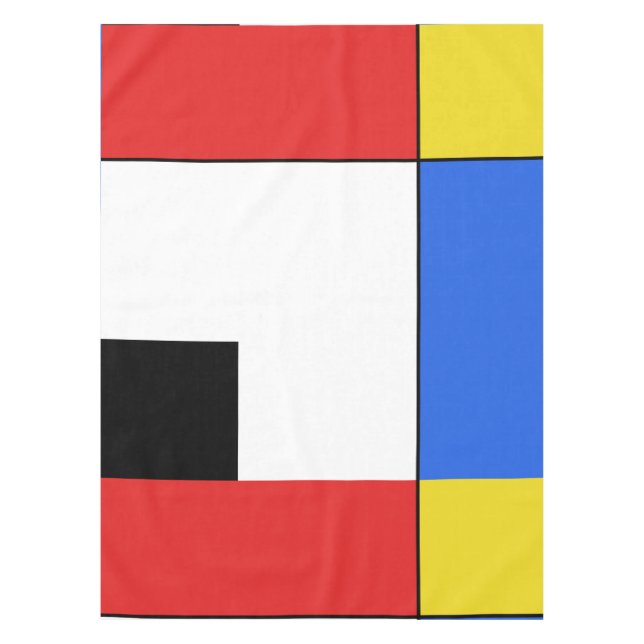 Mondrian Neoplasticism Tischdecke (Vorderseite)