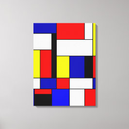 Mondrian No. 42 Leinwanddruck