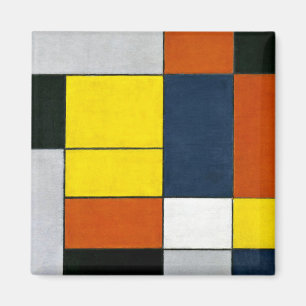 Mondrian - Nr. VI, Zusammensetzung Nr. II Magnet